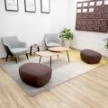 Regus Singapore | Product Seen: [Ridge Coffee Table, Pebble Stool/Ottoman & Cullen 1–Seater Sofa]
